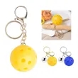 Pickleball Stainless Steel Keychain Sports Gifts
