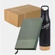 TiTUS® Executive Notebook & Stainless Steel Bottle Gift Set