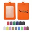 Durable PU Leather ID Badge Holder Wholesale Clearance