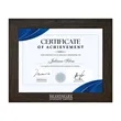 East Winds 8.5" x 11" Certificate Frame -Brown -1.25" border
