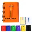 Compact Spiral Notebook With Sticky Notes