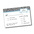 Wedding RSVP Card Flat - 3.5x5 - 10 pt. Coated Paper