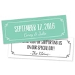 Wedding Favor Card Tag (2.75x1) - Extra-Thick UV-Coated (1S)