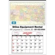 Small State Map Full Apron Calendar - South Dakota