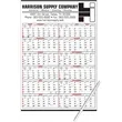 Year-In-View® Write-On/Wipe-Off Daily Memo Calendar