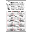 Year-In-View® Popular Calendar - 1 Color Imprint
