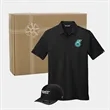 TravisMathew Performance Polo & Flexback Structured Cap Gift
