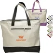 12 oz. Tote bag w/ matching bottom and handle (18"X14"X4.5")