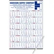 Year-In-View® Write-On/Wipe-Off Daily Memo Calendar