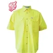 Safety Color 100% Polyester Fishing Shirt Short sleeves