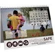 12-Month Easel-Style Calendar - Custom