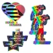 Holographic Die Cut Decal Stickers