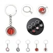 Rotating ball keychain