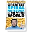 Spiral Bound Notebook - 50 Sheets - 5.125x8.125 (Top Bound)
