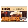 Delivery Business Card Magnet - 3.5x2 (Square Corners) - 25