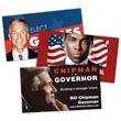 Political Business Card Magnet - 3.5x2 (Square Corners) - 20