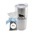 Tumbler with Dark Chocolate Almonds Mug Drop