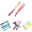 Sublimated Fabric Wristbands w/ Locking Bead