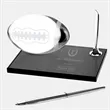 Frosted Football Pen Set