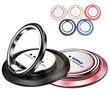 Round Mobile Phone Ring Holder Thin Car Magnetic Suction