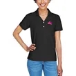 Devon & Jones Ladies' Short-Sleeve Y-Collar Polo Shirt