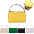 Pu Waterproof Travel Makeup Bag With Handle