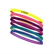 Fashionable sweat anti-slip soft breathable sports hairband
