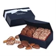 Toffee & Pecan Clusters in Navy Magnetic Closure Gift Box