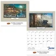 Full Color Woodland Retreat Spiral Wall Calendar