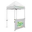 5' Economy Tent Half Wall (Full-Color Imprint)