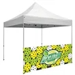 10' Tent Half Wall Only (Dye Sublimated, Single-Sided)