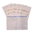 8.5" x 5.5" Booklet on White Paper w/ Black Ink- up to 40 pg