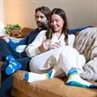 Movie Night Socks - Cozy Comfort for Film Buffs