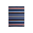 Bridger Stripe Wool Throw - Navy