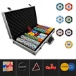 Poker Chip Set with Aluminum Case