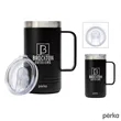 Perka® Wayfarer 24 oz. 304 Double Wall Stainless Steel Mug