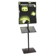 Observe Grand Sign Stand with 22" x 28" graphic & lit shelf