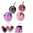 12 oz Double Wall Plastic Disco Ball Tumbler W Freezing Gel