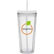 20.9 oz Vast Double Wall Acrylic Tumbler w/Straw