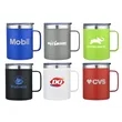 14 oz. Stainless Steel Camping Mug with Handle