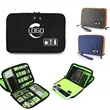 Waterproof Double Layer Travel Gear Organizer Electronics