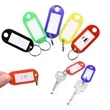 Durable Plastic Keychain Tags - Organize Your Keys with Ease