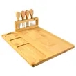 Bamboo Cheese Board And Knife Set