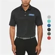 Callaway® Moisture Wicking Broken Stripe Men's Polo Shirt
