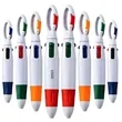 Retractable Shuttle Pens with Carabiner Clip
