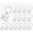 Metal House Shape Keychain