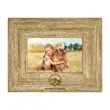 Barnwood 4"x6" Brown Frame - 2" Wide