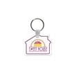 House Shaped USA Made Vinyl Keychain