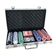 Casino Poker Chip Set 300pcs with Aluminum Case for Gambling