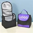 Custom Non-woven Insulated Lunch Cooler Bag 8"x8"x6 1/3"